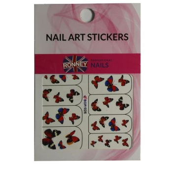 RONNEY - Naklejki wodne na paznokcie NAILART